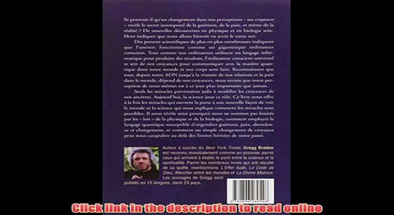 PDF La guérison spontanée des croyances : L'éclatement du paradigme des fausses limites PDF Full