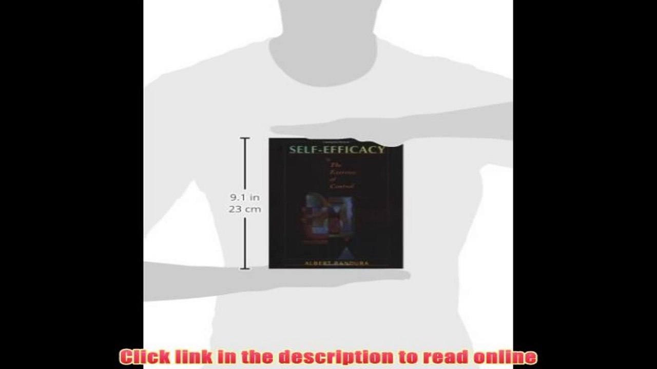 PDF Self Efficacy: The Exercise of Control PDF Full Book