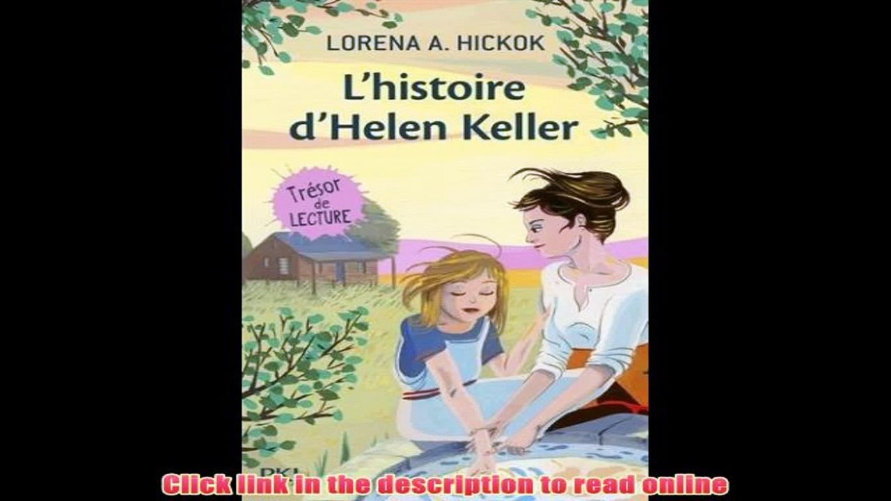 Read L'Histoire D'Helen Keller (Pocket Jeunesse) PDF Book