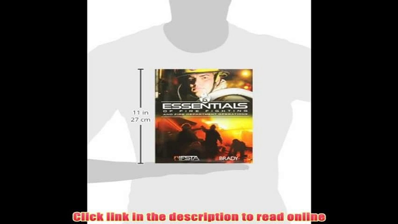 PDF Essentials of Fire Fighting and Fire Department Operations Online PDF Book