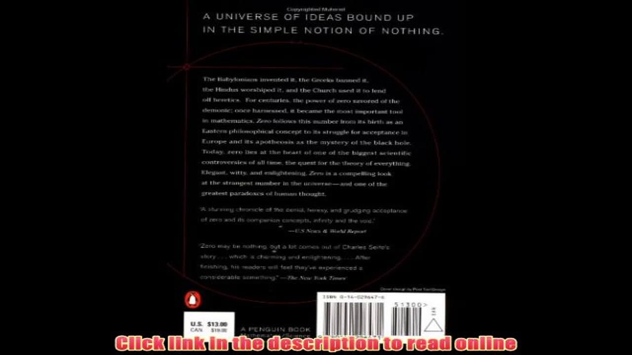 Read Zero: The Biography of a Dangerous Idea Online Book