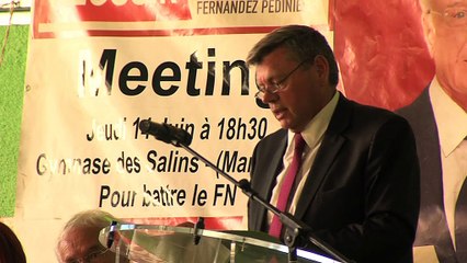 René Raimondi appelle ses électeurs à voter Gaby Charroux dimanche.