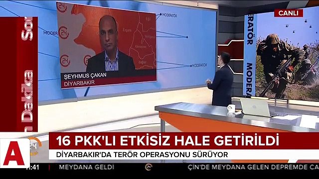 PKK tükeniyor!; 16 PKK'lı terörist öldürüldü