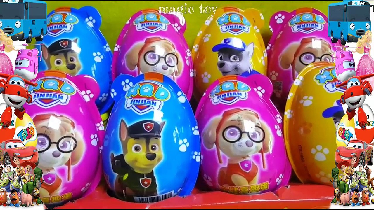 Paw Patrol surprise eggs toys