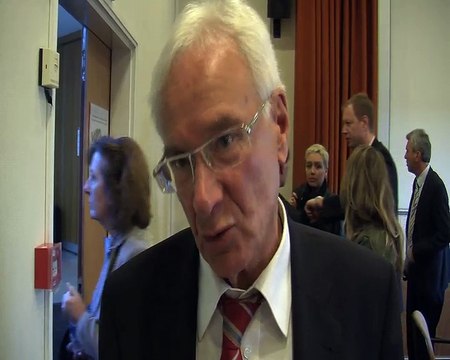 Gaby Charroux, le maire de Martigues et Jean-Marie Michelucci, ancien coordinateur CGT d'Arkéma