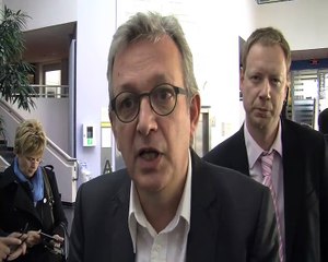 Pierre Laurent, le secrétaire national du PC, avant de rencontrer les Kem One