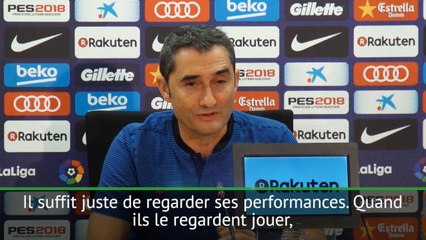 Barcelone - Valverde n'est pas inquiet pour la prolongation de Messi