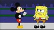 Mickey Mouse vs SpongeBob Squarepants - Cartoon Beatbox Battle