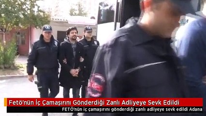Fetö'nün İç Çamaşırını Gönderdiği Zanlı Adliyeye Sevk Edildi