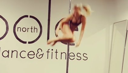 Woman Falls Off Dance Pole