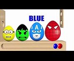 Learn Colors with Wooden Hammer Xylophone  Giant Surprise Eggs Balls for Kids Nursery Rhymes Song