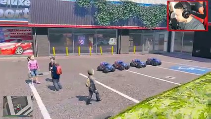 GTA 5 BABYS REAL LIFE #2 OUR NEW MONSTER TRUCK RC CARS! (GTA 5 Mods For Kids)