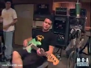 Blink 182 The Recording of Stockholm Syndrome (+ Tom and Mark Spongebob lovers?)