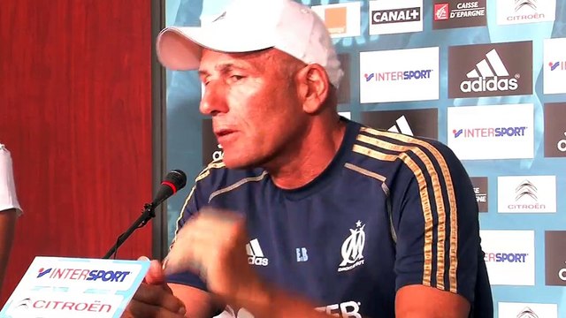 Élie Baup commente la fin du mercato de l'OM