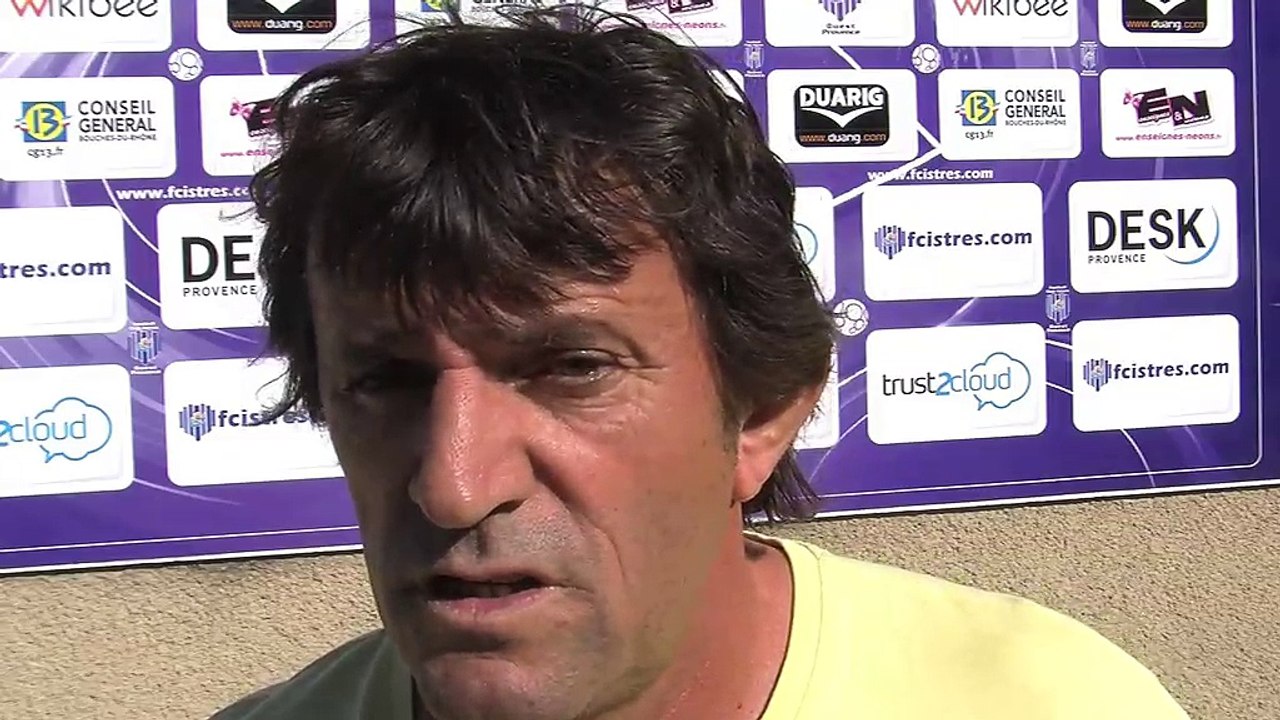 José Pasqualetti, l'entraîneur d'Istres donne son avis sur Thauvin