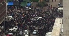 Demonstrators Take to Streets of Harare in Protest Against Mugabe