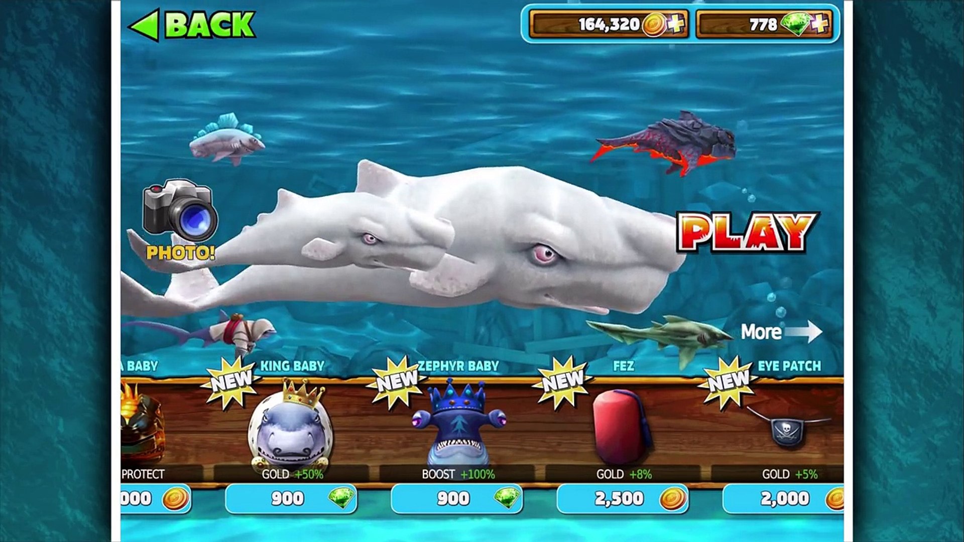 hungry shark evolution megalodon unlock