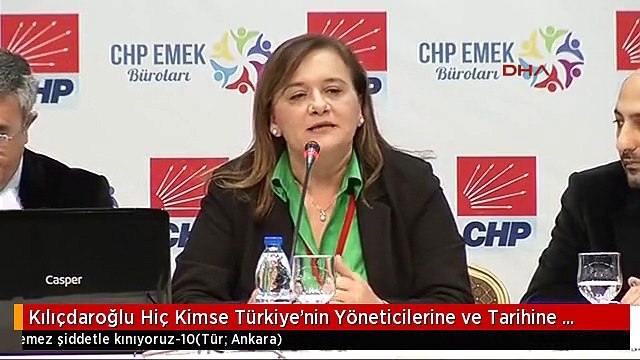 Kılıçdaroğlu Hiç Kimse Türkiye'nin Yöneticilerine ve Tarihine Hakaret Edemez Şiddetle Kınıyoruz-10