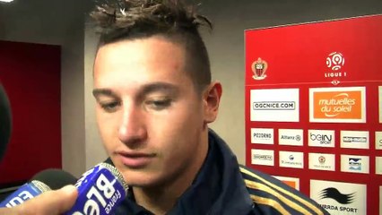 Florian Thauvin déçu et frustré par la défaite face à Nice