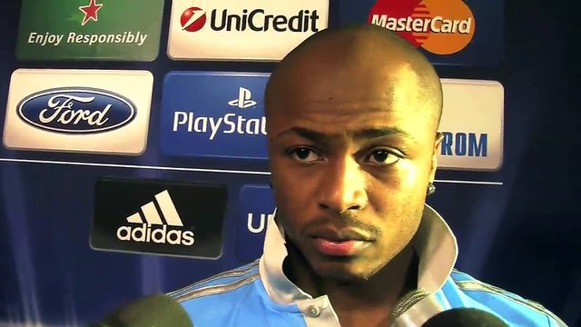 Toute la déception d'André Ayew après cet OM-Naples