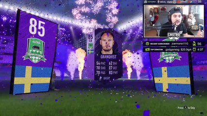 70 x 2PLAYER PLUS PACKS! 88 RATED WALKOUT! FIFA 18