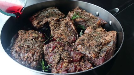 Peposo - Tuscan Black Pepper Beef - Food Wishes