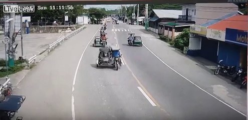 Feel Good Bike Accident in Philippines