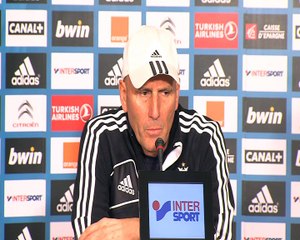 Elie Baup : "Il faut continuer sur notre"