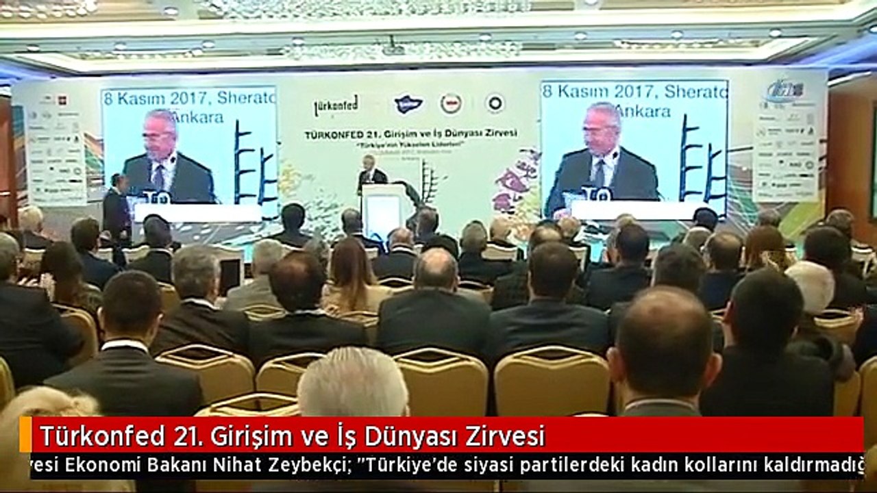 Türkonfed 21. Girişim ve İş Dünyası Zirvesi