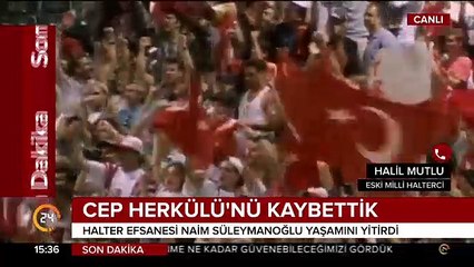 Halil Mutlu'dan Naim Süleymanoğlu vefatına ilişkin açıklama