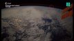 Les images d'une boule de feu au-dessus de l'Atlantique capturée par la Station spatiale internationale