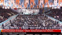 Cumhurbaşkanı Erdoğan: 