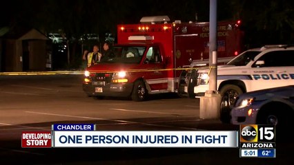 One person hurt in Chandler fight