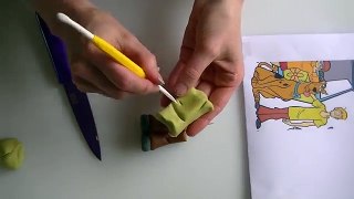 How to make a fondant Shaggy from Scooby-Doo How to Cake Decorating Tutorial