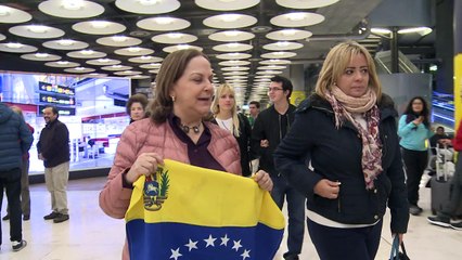 Arrivée du maire de Caracas à Madrid après avoir fui son pays