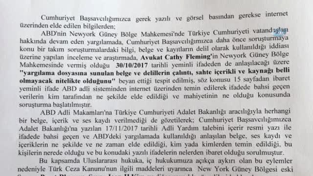 İstanbul Cumhuriyet Başsavsılığı'ndan New York Güney Bölgesi Eski Savcısı Preet Bharara ve Savcı...