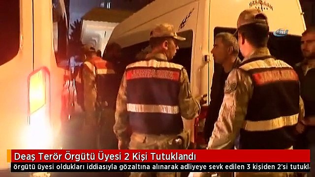 Deaş Terör Örgütü Üyesi 2 Kişi Tutuklandı