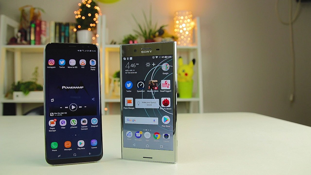 Sony Xperia XZ Premium vs Samsung Galaxy S8+ Speed Test!