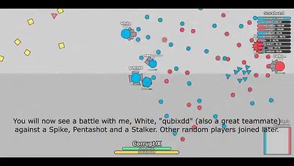 Diep.io Team Deathmatch - Smashers Long Road to 1.3 Million Score: Finest Teamwork (Turnaround #21)