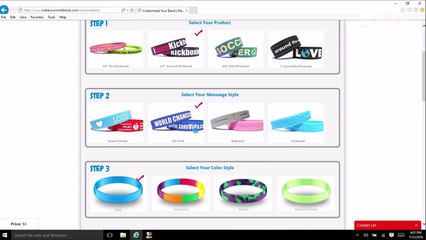 Custom Silicone Wristbands - Rubber Bracelet Maker - Make Personalized Easy! (1)