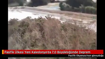 Pasifik Ülkesi Yeni Kaledonya'da 7,0 Büyüklüğünde Deprem