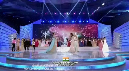 Découvrez Miss Inde qui vient tout juste d'être élue la plus belle femme du monde