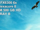 ONE MultimediaPC AMD Bulldozer FX6300 6x 350 GHz Hexacore  8 GB DDR3RAM  500 GB
