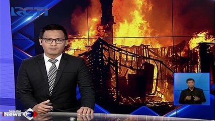 Nekat! Dua Orang Warga Ini Menjarah Barang Dagangan Korban Kebakaran