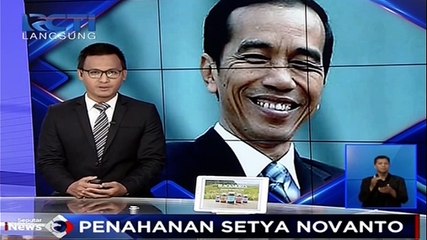 Jokowi Hanya Tertawa saat Ditanya Kapan Akan Jenguk Setya Novanto