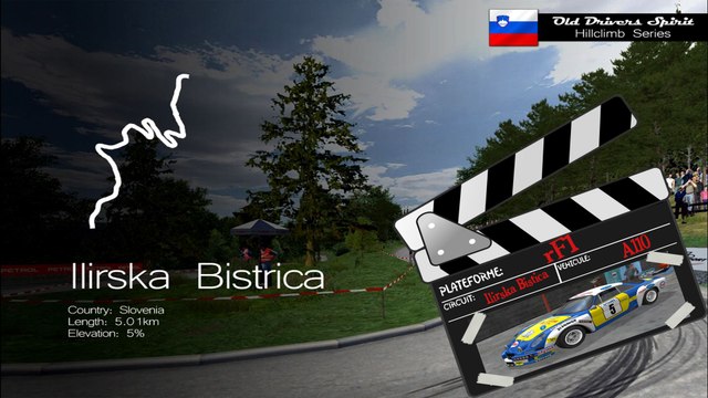 Tour de piste à Ilirska Bistica en Alpine A110 sur rFactor 1