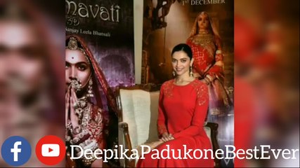 Deepika Padukone through out Padmavati Promotion