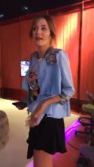 Paula en corte de EEES - 15 de Noviembre