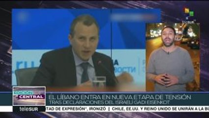 Aumenta la tensión en Líbano tras declaraciones de funcionario israelí