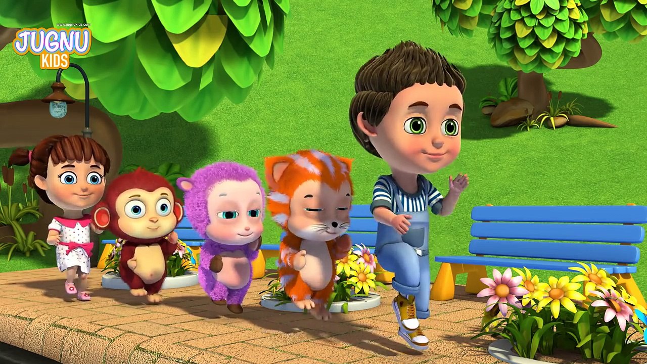 Chuk Chuk Rail Gadi - Hindi Rhymes for Children - Nursery Rhymes from Jugnu Kids